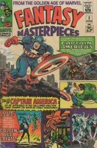 Fantasy Masterpieces #3 ORIGINAL Vintage 1966 Marvel Comics Captain America
