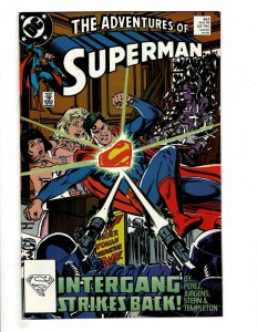 12 Adventures of Superman DC Comics 453 454 457 458 459 460 461 462 463 + HG1