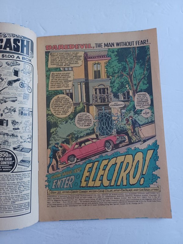 Daredevil #87 - 1972 - VG/FN