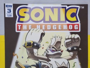 Sonic the Hedgehog #3 Cover B Jenn Hernandez Variant IDW 2018