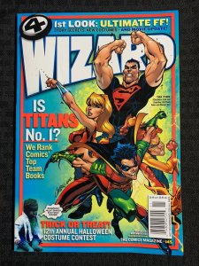 2003 WIZARD Comic Magazine #89145 FN 6.0 Titans Cover Halloween Costume Contest