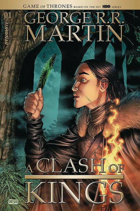 GEORGE RR MARTIN A CLASH OF KINGS (2019 DYNAMITE) #1 All 9 Covers PRESALE-01/29