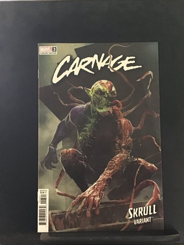 Absolute Carnage #3 Cvr B Bjorn Barends Skrull variant