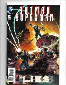 Batman Superman #24 2015 NM     nw114