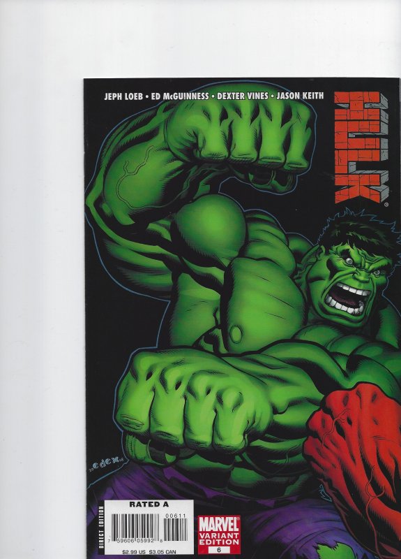 Hulk #6 variant  (2011)