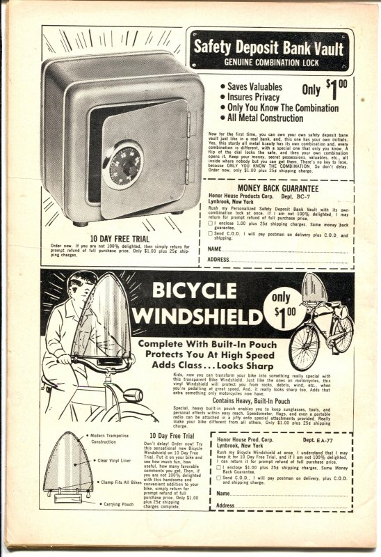 Adventures Into The Unknown #119  1960 - ACG  -FN - Comic Book