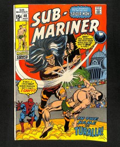 Sub-Mariner #40 Spider-Man!