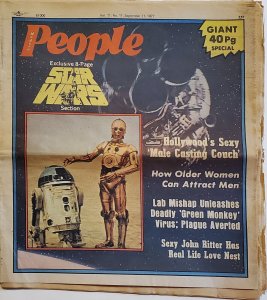 Modern People Magazine Special Edition September 11, (1977) Star Wars Section