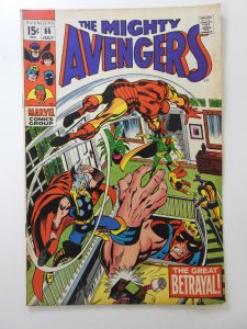 The Avengers #66 (1969) The Great Betrayal! Sharp VG/Fine Condition!