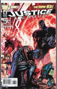 Justice League #4 Combo Pack Cover (2012) Justice League