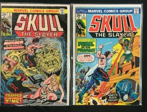 SKULL THE SLAYER VG-F #1-4, 6-8 Fisherman Collection