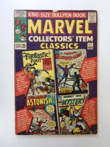 Marvel Collectors' Item Classics #1 (1965) VG condition 1/2 spine split