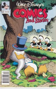 Walt Disney's Comics and Stories #554 (Newsstand) VF ; Disney