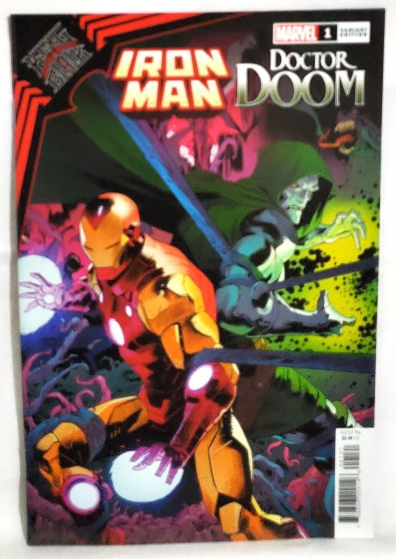 King in Black IRON MAN DOCTOR DOOM #1 Dan Mora Variant Cover (Marvel 2020)