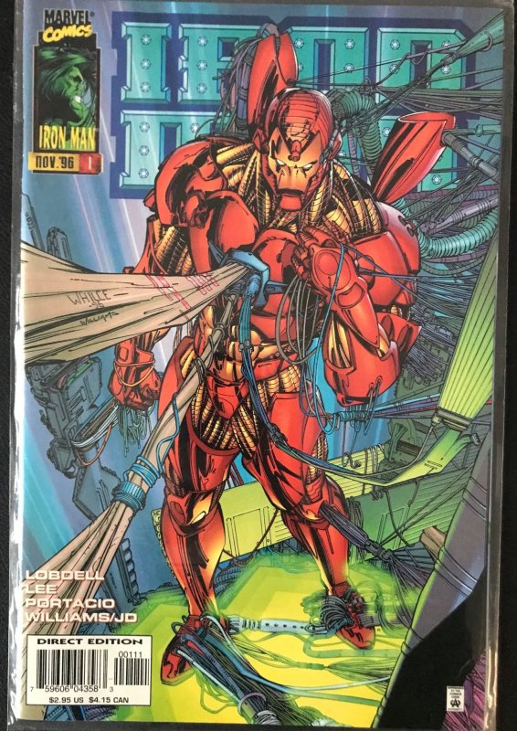 Iron Man #1 + #2 (1996) lot of 2 issues