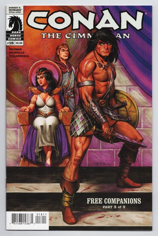 Conan The Cimmerian #18 Linsner Cvr (Dark Horse, 2010) NM 