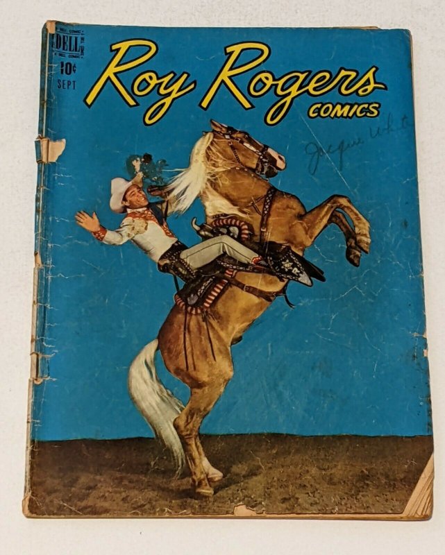 Roy Rogers Comics #21 (Sept 1949, Dell) Good 2.0