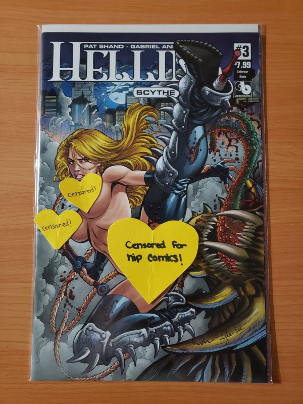 Hellina Scythe #3 Enforcer Nude Variant Cover