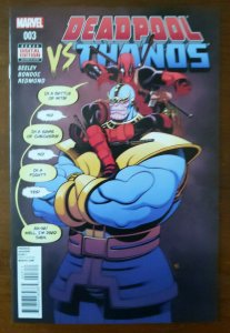 Deadpool Vs Thanos #3 - 1st Print Tim Seeley Elmo Bondoc Tradd Moore Cover 2015