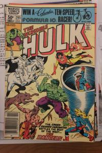 Incredible Hulk 265  VG/FN