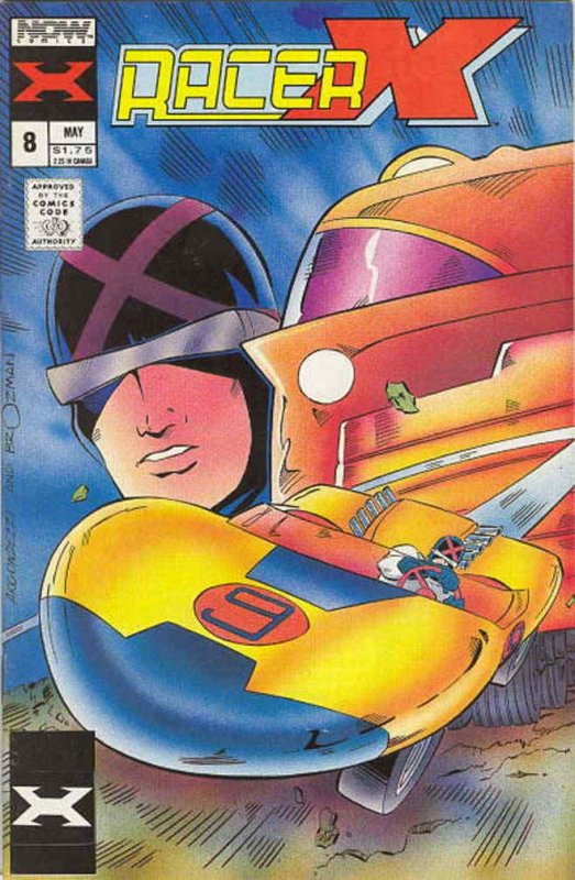 Racer X #8 VF; Now | we combine shipping 