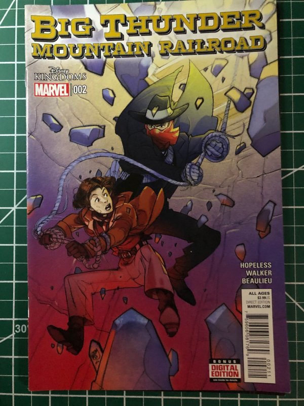 Big Thunder Mountain Railroad #1, 2, 4, 5 (2015) Missing #3 !