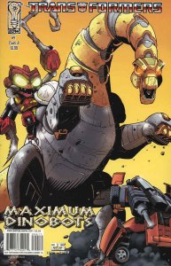 Transformers, The: Maximum Dinobots #4A VF/NM ; IDW