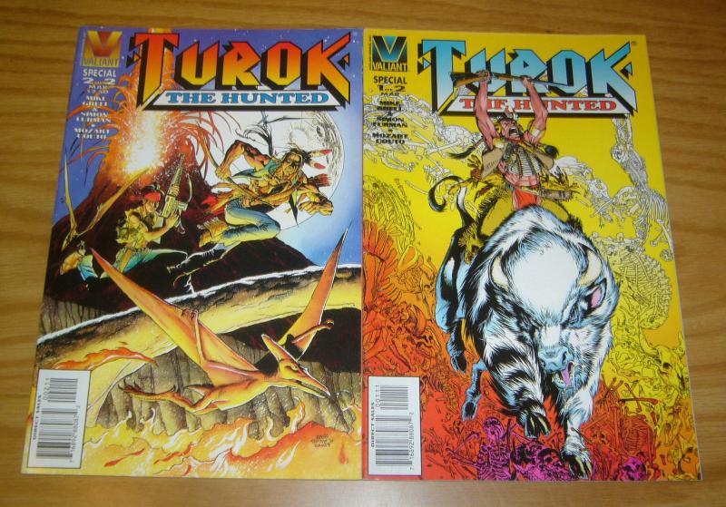 Turok: the Hunted #1-2 VF/NM complete series MIKE GRELL furman MIKE DEODATO