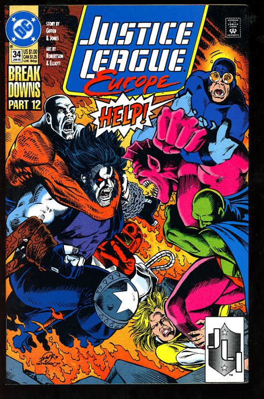 Justice League Europe #34 (1992)