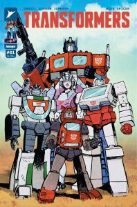 Transformers #1 Cvr B Johnson & Spicer Image Comics Buy-sell Comic Book