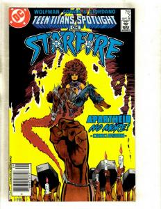 12 Teen Titans Spotlight DC Comics # 1 2 3 4 6 7 8 9 11 12 13 14 Starfire JF8