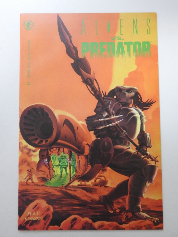 Aliens vs. Predator #1 (1990) Beautiful VF-NM Condition!