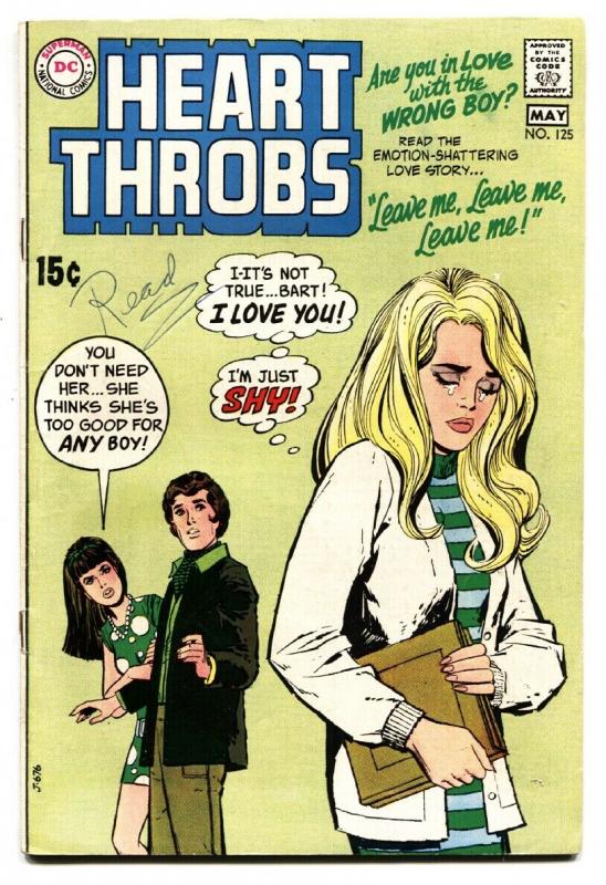 Heart Throbs #125 comic book 1970-DC Romance