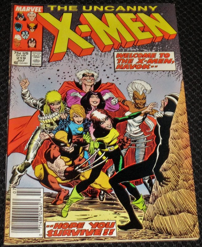 The Uncanny X-Men #219 (1987)