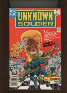 (1977) Unknown Soldier #206: BRONZE AGE! GLORY GAMBIT! (8.0/8.5)