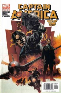 Captain America (5th Series) #6A VF ; Marvel | Winter Soldier variant