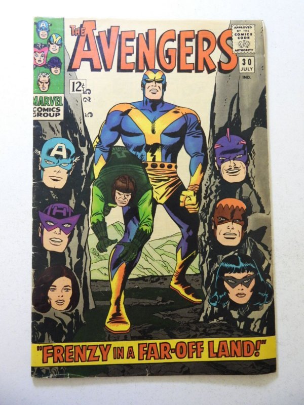 The Avengers #30 (1966) VG+ Condition