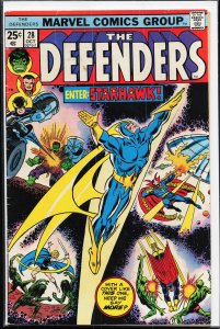 The Defenders #28 (1975) The Defenders [Key Issue]