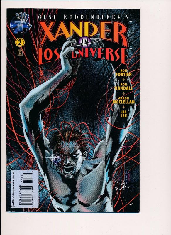 Gene Roddenberry's XANDER in Lost Universe  #1,2 - Tekno Comics ~VF/NM (HX199)