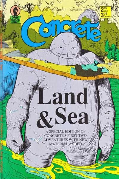 Concrete (1987 series) Land & Sea #1, NM (Stock photo)