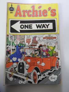 Archie's One Way (1973)