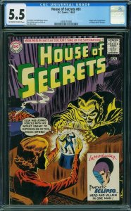 House of Secrets #61 (DC, 1963) CGC 5.5 - KEY