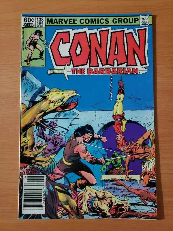 Conan the Barbarian #138 Newsstand Edition ~ NEAR MINT NM ~ 1982 Marvel Comics