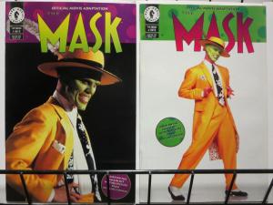 MASK OFFICIAL MOVIE ADAPTATION (1994 DH) 1-2 Jim Carrey