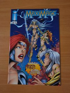 MaxiMage #4 ~ NEAR MINT NM ~ 1996 Image Comics GGA Bad Girl