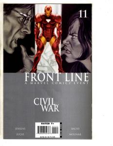 9 Marvel Comics Civil War Front Line # 1 2 3 4 11 + Gambit # 16 17 18 + # 3 JD3