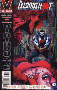 BLOODSHOT (1993 Series) (0-51) (VALIANT) #33 Very Good Comics Book