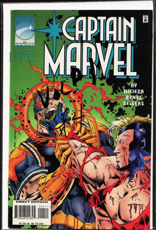 Captain Marvel #4 (1996) Captain Marvel