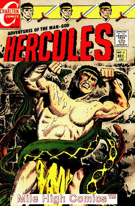 HERCULES  (1967 Series)  (CHARLTON) #2 Fair Comics Book