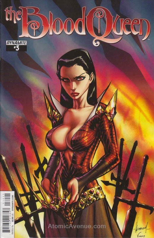 Blood Queen #3B VF; Dynamite | save on shipping - details inside